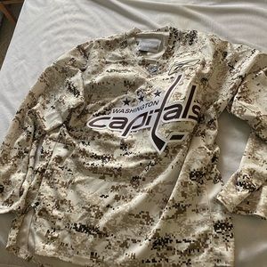 Small Camo Washington Capitals Jersey
